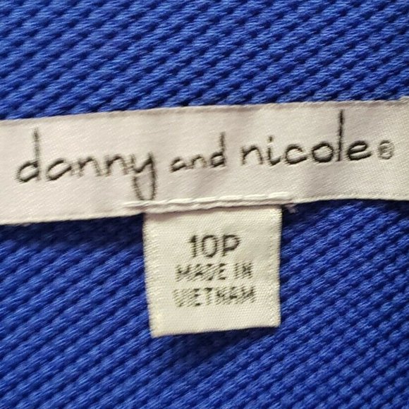 Danny & Nicole Women Sleeveless Sheath Dress Blue - Picture 3 of 8